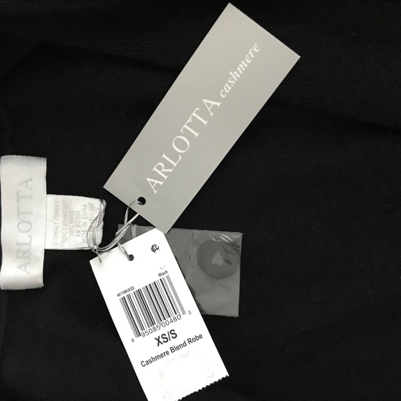 Arlotta Cashmere Blend Long Robe S/M - Picture 7 of 7